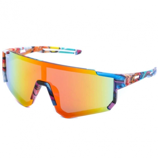Dziecięce sportowe okulary przeciwsłoneczne VIPER lustrzanki z filtrem UV400 VP31B